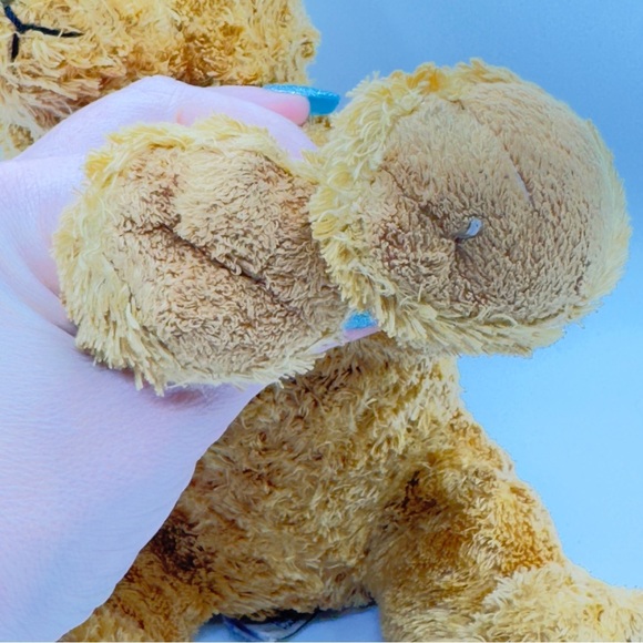 🧸 3/$15 | Aurora Plush Tan Puppy Dog Stuffed Animal – Floppy Ears - Picture 6 of 11